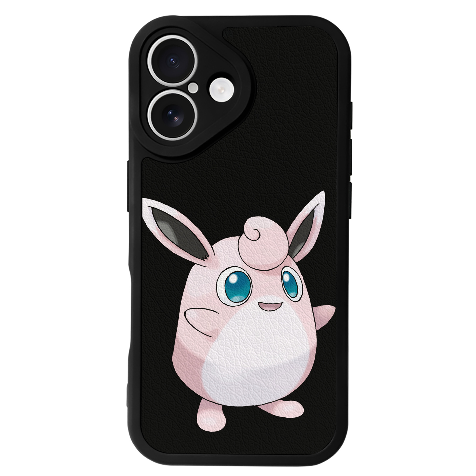 （画像用） ポケットモンスター Pokémon 【iPhone 16シリーズ対応】シリコンスマホケース（レザー調） 材質：シリコン